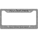 Lawyer / Attorney Avatar License Plate Frame - Style B (Personalized)