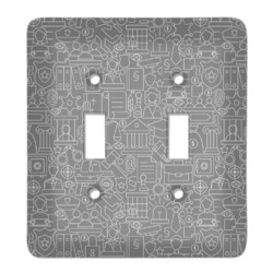 Lawyer / Attorney Avatar Light Switch Cover (2 Toggle Plate)