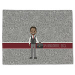 Lawyer / Attorney Avatar Single-Sided Linen Placemat - Single w/ Name or Text