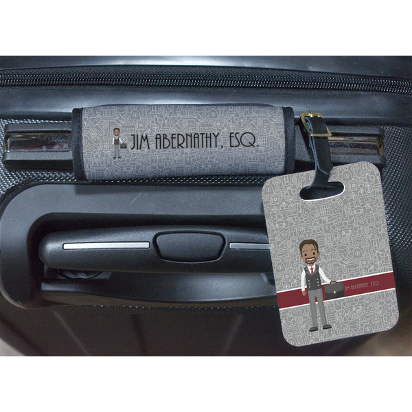 Lawyer / Attorney Avatar Luggage Wrap & Tag