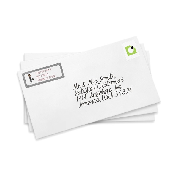 Lawyer / Attorney Avatar Mailing Label on Envelopes