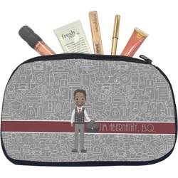 Lawyer / Attorney Avatar Makeup / Cosmetic Bag - Medium (Personalized)