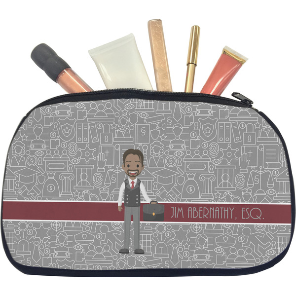 Lawyer / Attorney Avatar Makeup Bag Medium