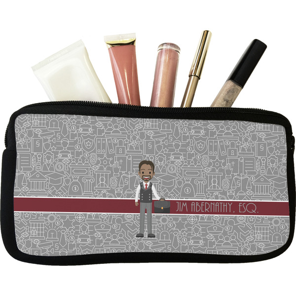 Custom Lawyer / Attorney Avatar Makeup / Cosmetic Bag (Personalized)