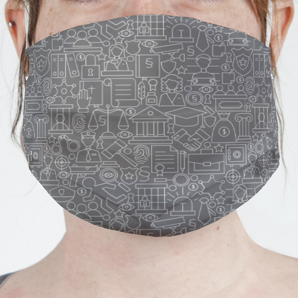 Custom Lawyer / Attorney Avatar Face Mask Cover