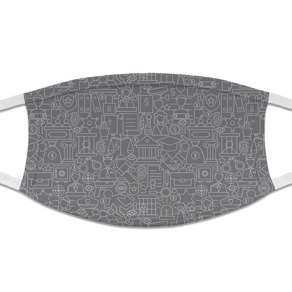Custom Lawyer / Attorney Avatar Cloth Face Mask (T-Shirt Fabric)
