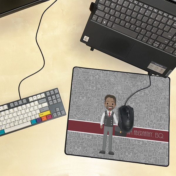 Lawyer / Attorney Avatar Medium Gaming Mats - LIFESTYLE