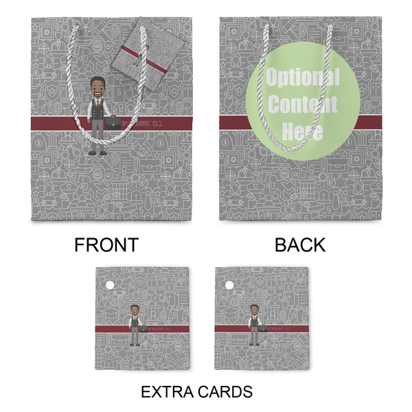 Lawyer / Attorney Avatar Medium Gift Bag - Approval