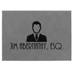 Lawyer / Attorney Avatar Medium Gift Box w/ Engraved Leather Lid (Personalized)