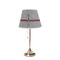 Lawyer / Attorney Avatar Poly Film Empire Lampshade - On Stand