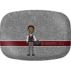 Lawyer / Attorney Avatar Melamine Platter (Personalized)