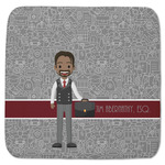 Lawyer / Attorney Avatar Memory Foam Bath Mat - 48"x48" (Personalized)