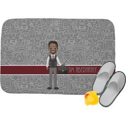 Lawyer / Attorney Avatar Memory Foam Bath Mat (Personalized)