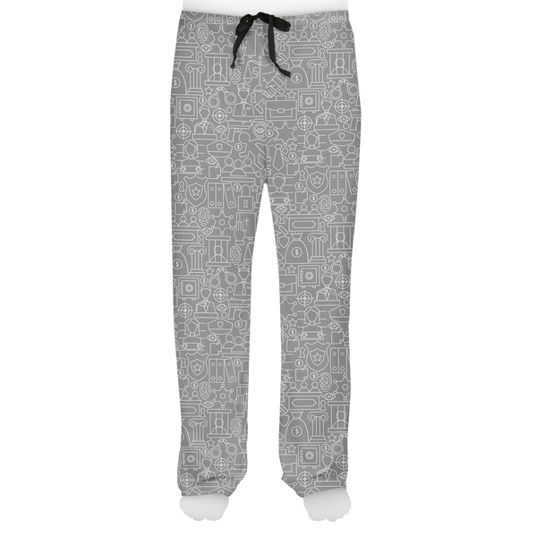 Lawyer / Attorney Avatar Men's Pjs Front - on model