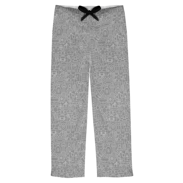 Custom Lawyer / Attorney Avatar Mens Pajama Pants - S