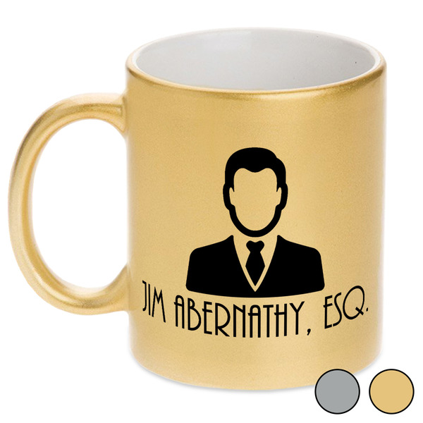 Lawyer / Attorney Avatar Metallic Mugs