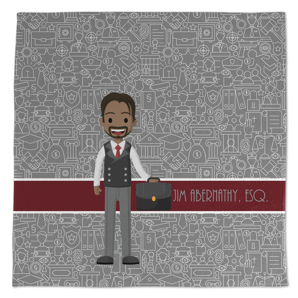 Lawyer / Attorney Avatar Microfiber Dish Rag - APPROVAL