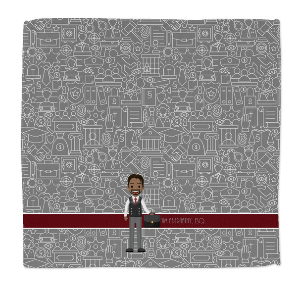 Custom Lawyer / Attorney Avatar Microfiber Dish Rag (Personalized)