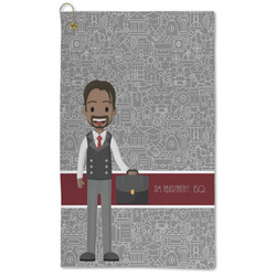 Lawyer / Attorney Avatar Microfiber Golf Towel - Large (Personalized)