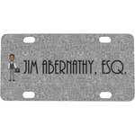 Lawyer / Attorney Avatar Mini/Bicycle License Plate (Personalized)