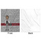Lawyer / Attorney Avatar Minky Blanket - 50"x60" - Single Sided - Front & Back
