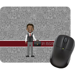 Lawyer / Attorney Avatar Rectangular Mouse Pad (Personalized)
