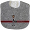 Lawyer / Attorney Avatar New Baby Bib - Closed and Folded