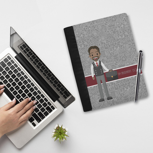 Lawyer / Attorney Avatar Notebook Padfolio - LIFESTYLE (large)