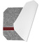 Lawyer / Attorney Avatar Octagon Placemat - Single front (folded)