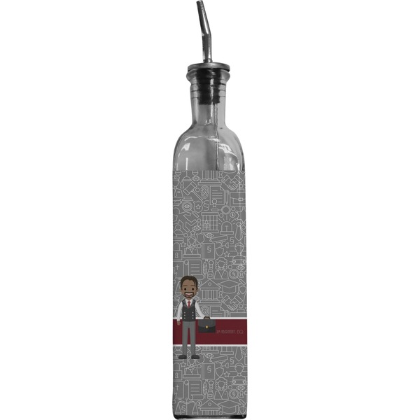 Custom Lawyer / Attorney Avatar Oil Dispenser Bottle (Personalized)