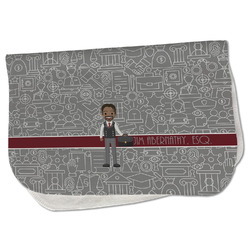 Lawyer / Attorney Avatar Burp Cloth - Fleece w/ Name or Text