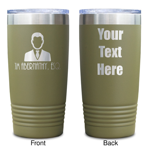 Lawyer / Attorney Avatar Olive Polar Camel Tumbler - 20oz - Double Sided - Approval