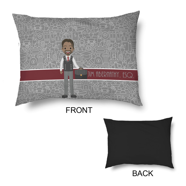 Lawyer / Attorney Avatar Outdoor Dog Beds - Medium - APPROVAL