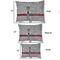 Lawyer / Attorney Avatar Outdoor Dog Beds - SIZE CHART