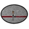 Lawyer / Attorney Avatar Iron On Oval Patch w/ Name or Text