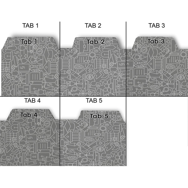 Lawyer / Attorney Avatar Page Dividers - Set of 5 - Approval