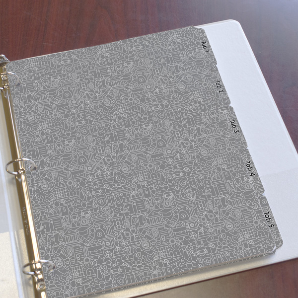 Lawyer / Attorney Avatar Page Dividers - Set of 5 - In Context