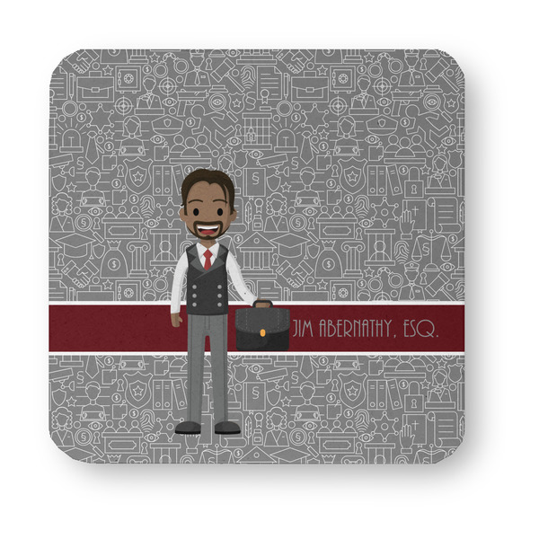 Lawyer / Attorney Avatar Paper Coasters - Approval
