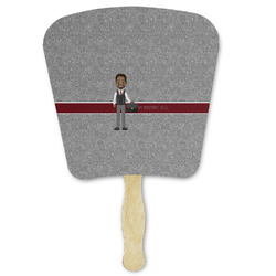 Lawyer / Attorney Avatar Paper Fan (Personalized)