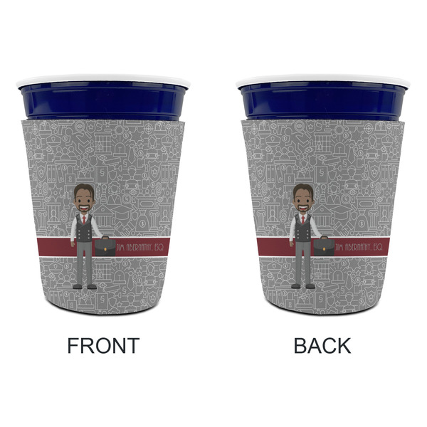 Lawyer / Attorney Avatar Party Cup Sleeves - without bottom - Approval
