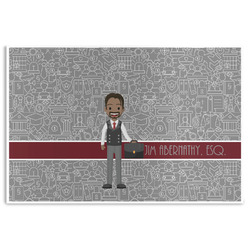 Lawyer / Attorney Avatar Disposable Paper Placemats (Personalized)