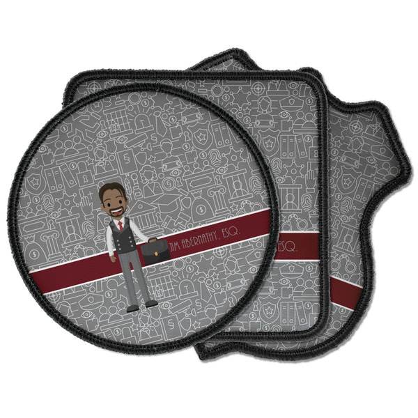 Custom Lawyer / Attorney Avatar Iron on Patches (Personalized)