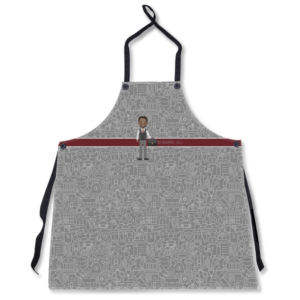 Custom Lawyer / Attorney Avatar Apron Without Pockets w/ Name or Text