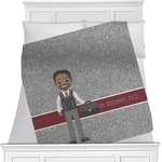 Lawyer / Attorney Avatar Minky Blanket (Personalized)
