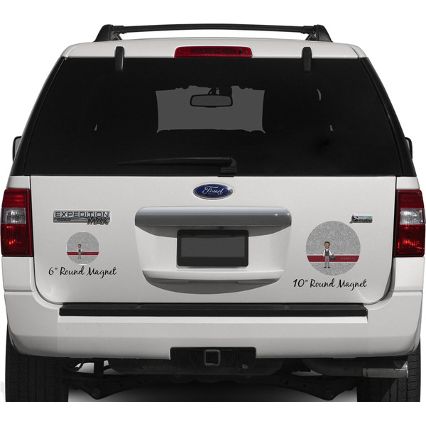 Lawyer / Attorney Avatar Personalized Car Magnets on Ford Explorer