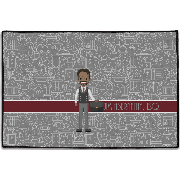 Lawyer / Attorney Avatar Personalized Door Mat - 36x24 (APPROVAL)