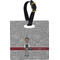 Lawyer / Attorney Avatar Personalized Square Luggage Tag