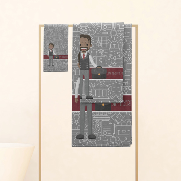 Lawyer / Attorney Avatar Personalized Towel Set