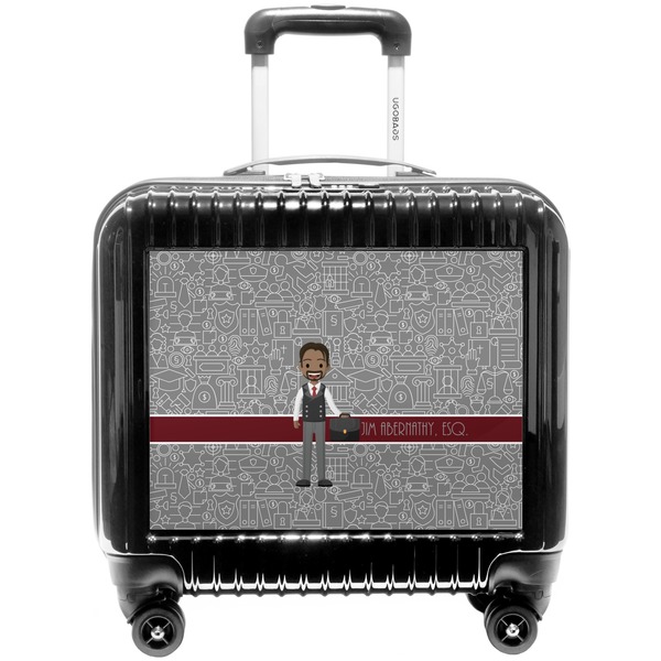Custom Lawyer / Attorney Avatar Pilot / Flight Suitcase (Personalized)