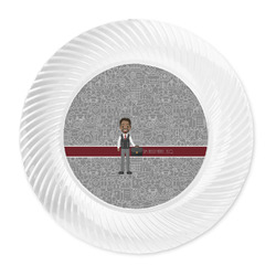 Lawyer / Attorney Avatar Plastic Party Dinner Plates - 10" (Personalized)
